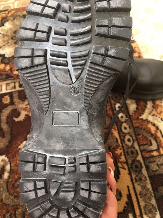 Продам кожаные берцы