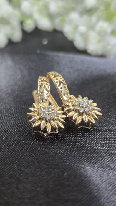 Серьги золотые за грамм 43000