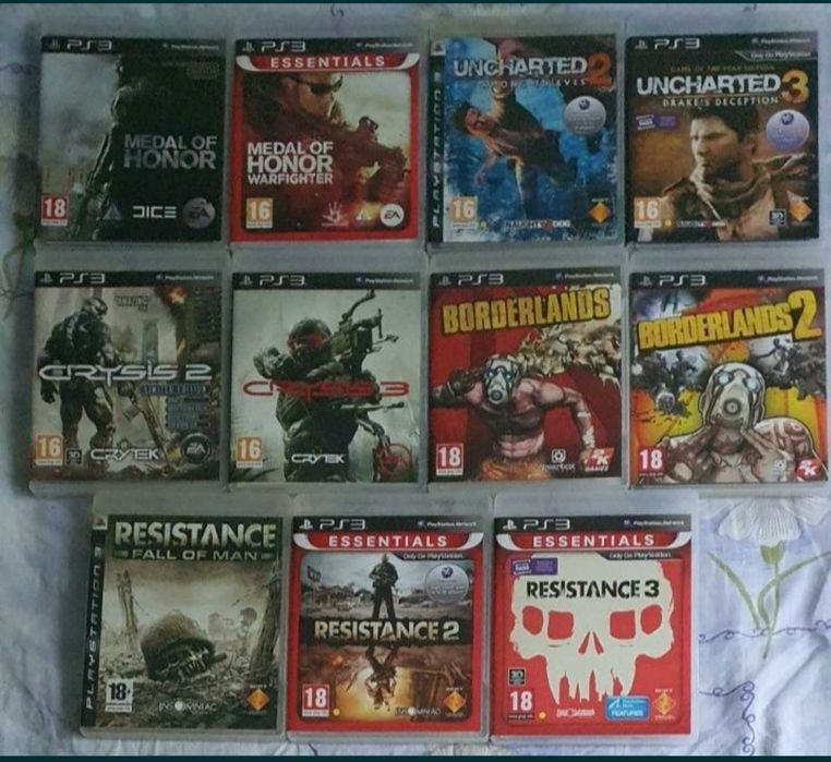 [PS3] Vând 58 jocuri originale pentru PlayStation 3 //poze reale