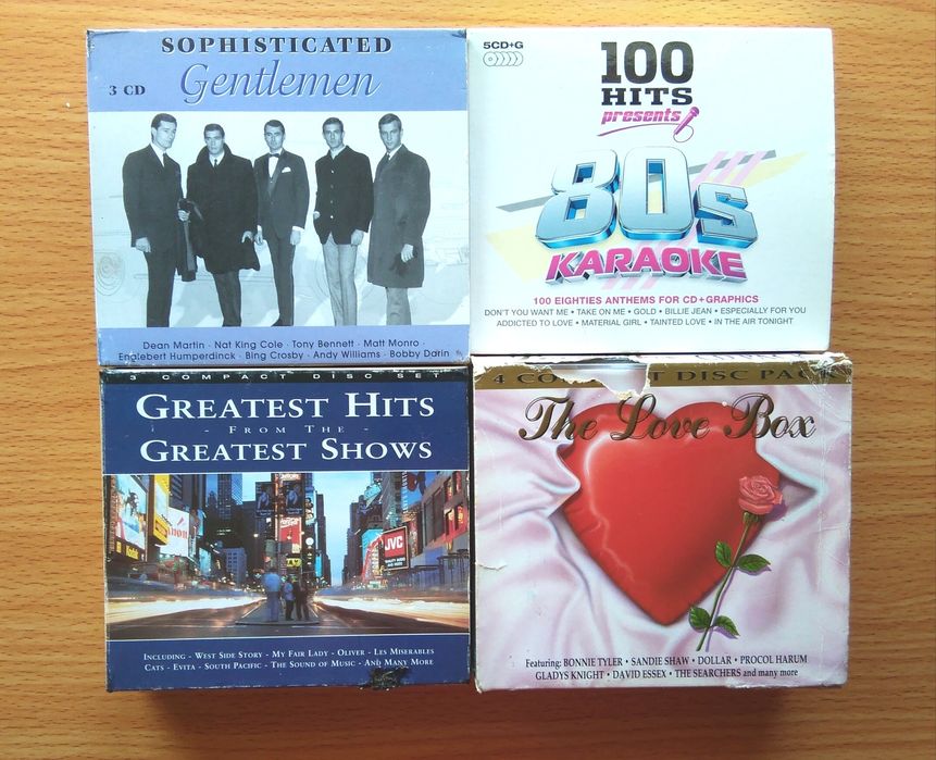 музикални CD комплекти на английски език