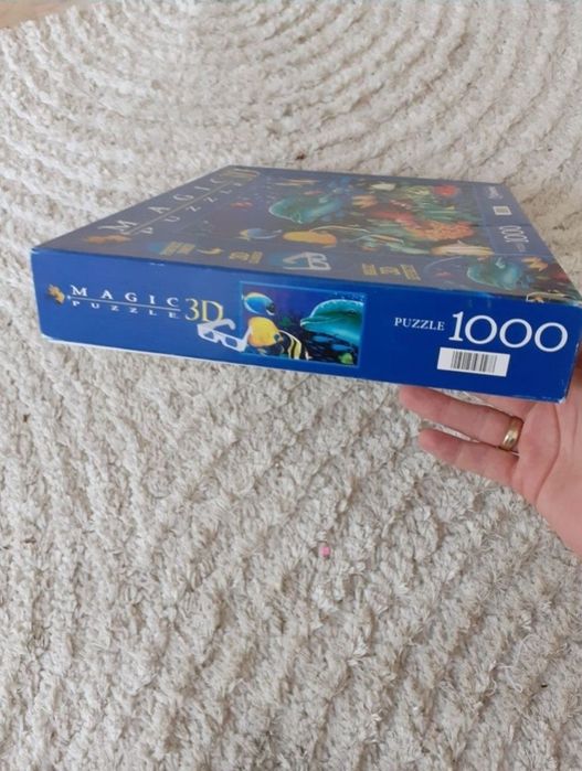Puzzle 3d 1000 piese clementoni ca nou complet impecabil Ravensburger