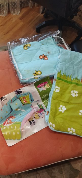 Постельное белье в манеж