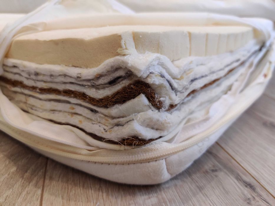 2 бр легло-кошара Арбор 70х140см + двулицев ортопедичен матрак Иввекс