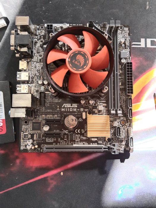 h110+i3 7100+кулер