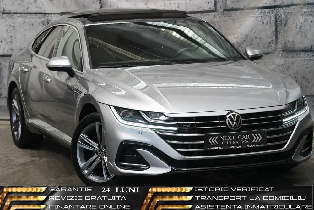 Volkswagen ARTEON GARANTIE 24 LUNI*RATE*R Line*218Cp*Panorama*Line+Side+Distronic*Cam360
