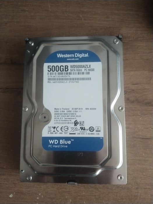 Жёсткий диск на 500gb