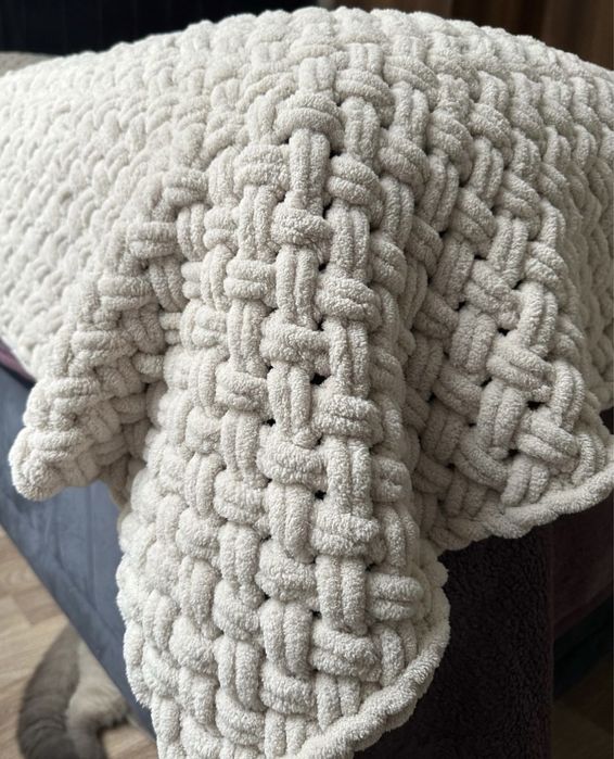 плед ручной работы