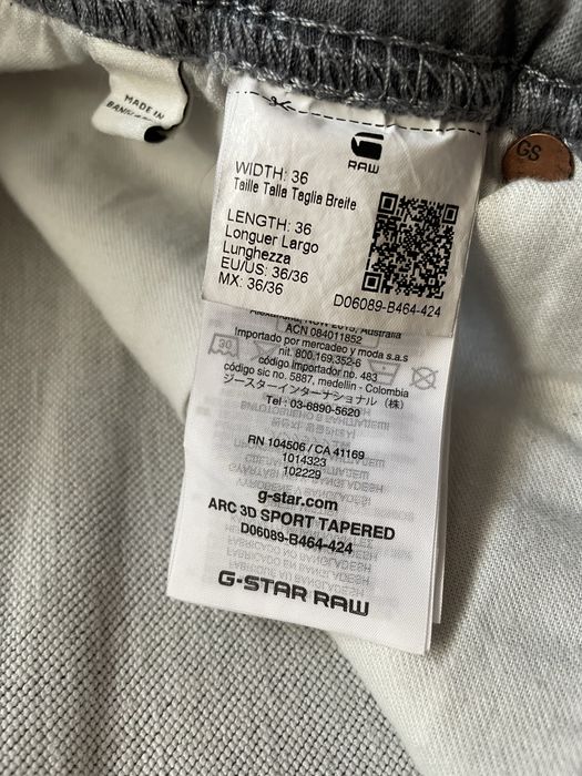 G-star Raw Arc 3d Sport Tapered W36 L36