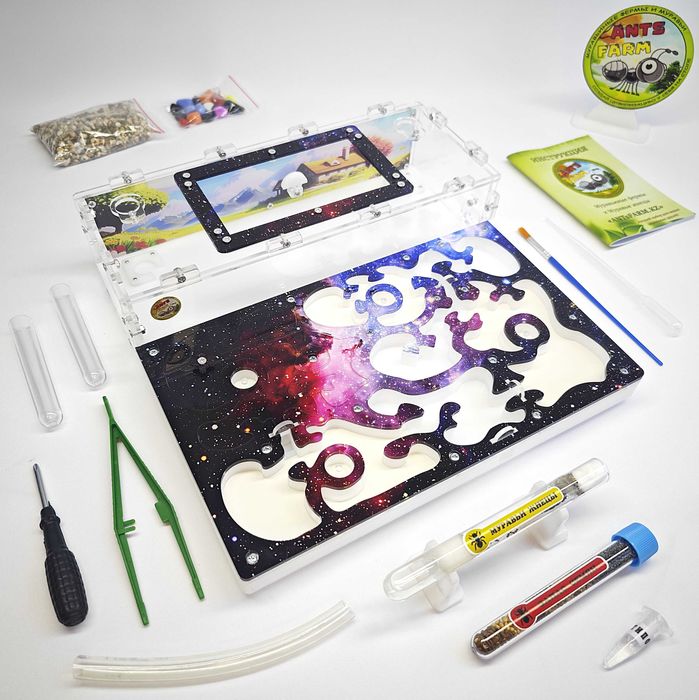 ГИПСО-Акриловый Формикарий "ACE" ||| Муравьиная ферма - Муравьи жнецы