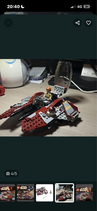 Lego Star Wars Obi-Wan’s Jedi Interceptor-75135