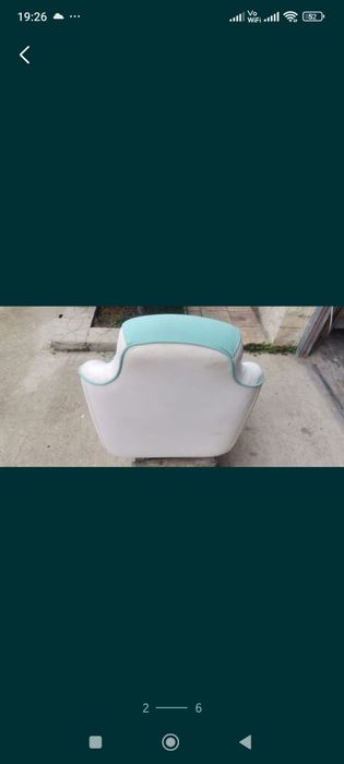 Scaun șalupă tip scoică