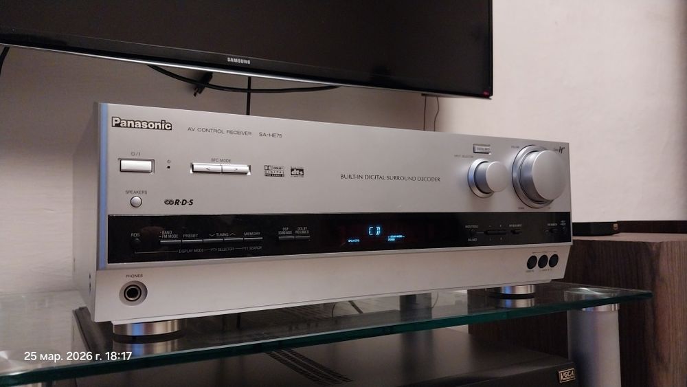 Panasonic SA-HE75 (Technics) Hi-Fi усилитель (ресивер)