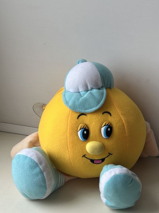 Говорящая мягкая игрушка Колобок ( с хохотом)