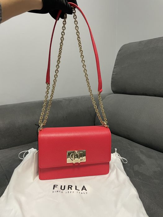 Furla 1927 S чанта корал