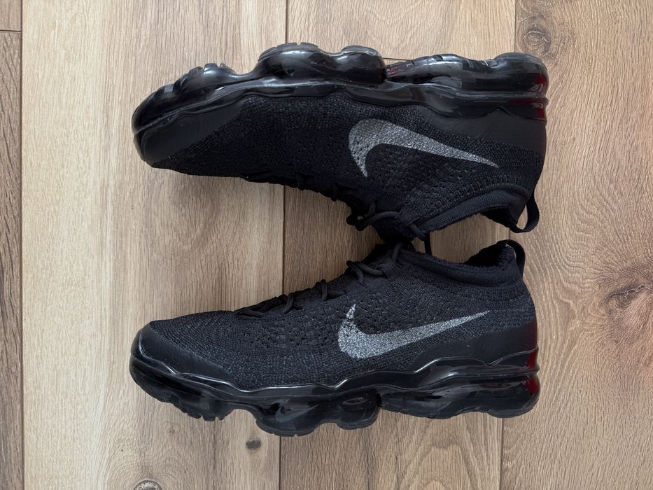 Оригинални маратонки NIKE VaporMax Flyknit, черни, 44 номер