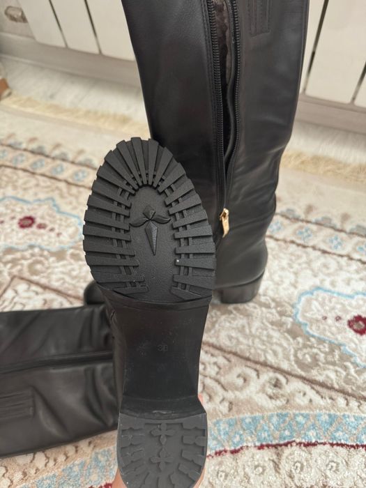 Сапоги натуральная кожа