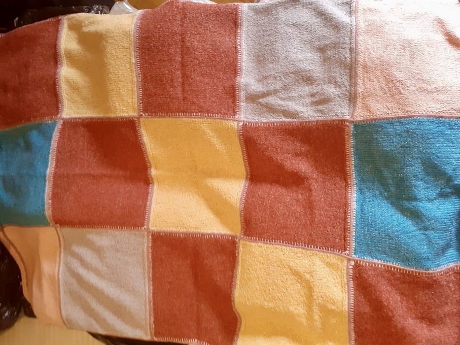 Одеала плетени на една кука/пачуърк