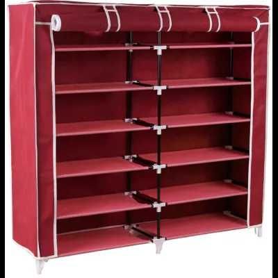 Dulap dublu textil pentru incaltaminte 36 perechi 118 x 30 x 120 cm