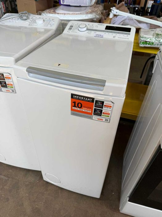 Masina de spalat rufe cu incarcare verticala Whirlpool TDLR7231BSEU, 7 kg, 1200 rpm,Clasa D, Motor Inverter, Display digital, Tehnologia al-6lea Simt