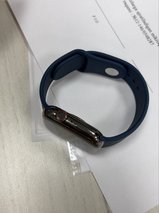 Apple watch series 7 45 mm stainless steel graphite