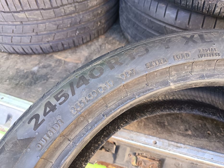 Anvelope vara 245 40 19 continental 2024 7mm