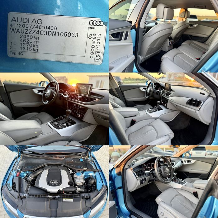 • Audi A7 2012 • 3.0 Bitdi 313 Cp / Extra full • Parc Auto • RATE • Garantie •