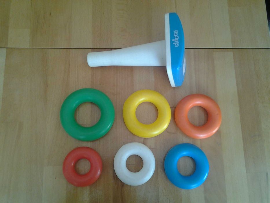 **Chicco turnul inelelor | jucarie zornaitoare copii
