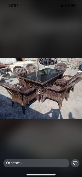 Мебель из ротанга