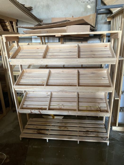 Витрина на овощи