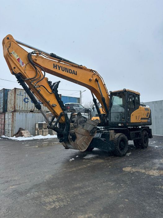 Аренда колесного экскаватора