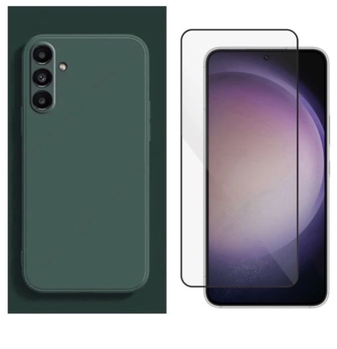 Samsung A14/A15/A34/A54/A36/A26/A17 Husa Maxcell Fina+Folie Sticla 20D