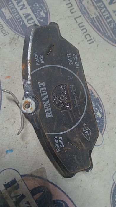 placute fata  renault scenic