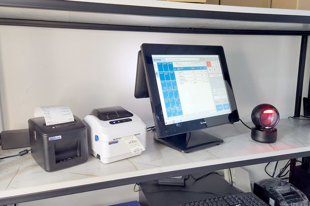 Pos monoblok oq rang Пос монолок белый оптом скидка