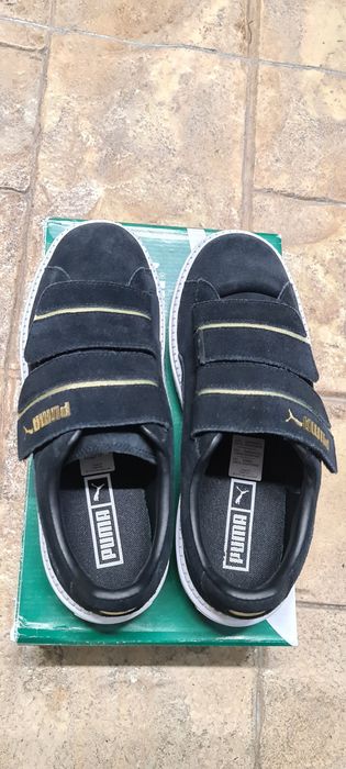 Puma Platform Trace Strap Black