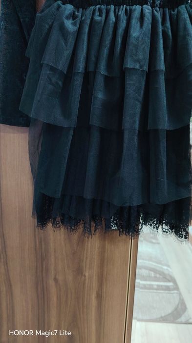 Rochie scurta eleganta dantela mărimea S-M