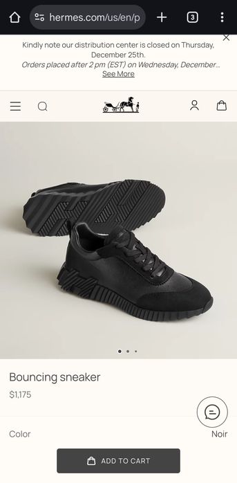 Hermes Bouncing Sneaker