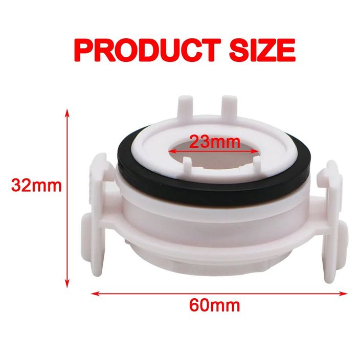 База/адаптер ТК-126/ 2бр. H7 LED преходник/основа за държач на фарове