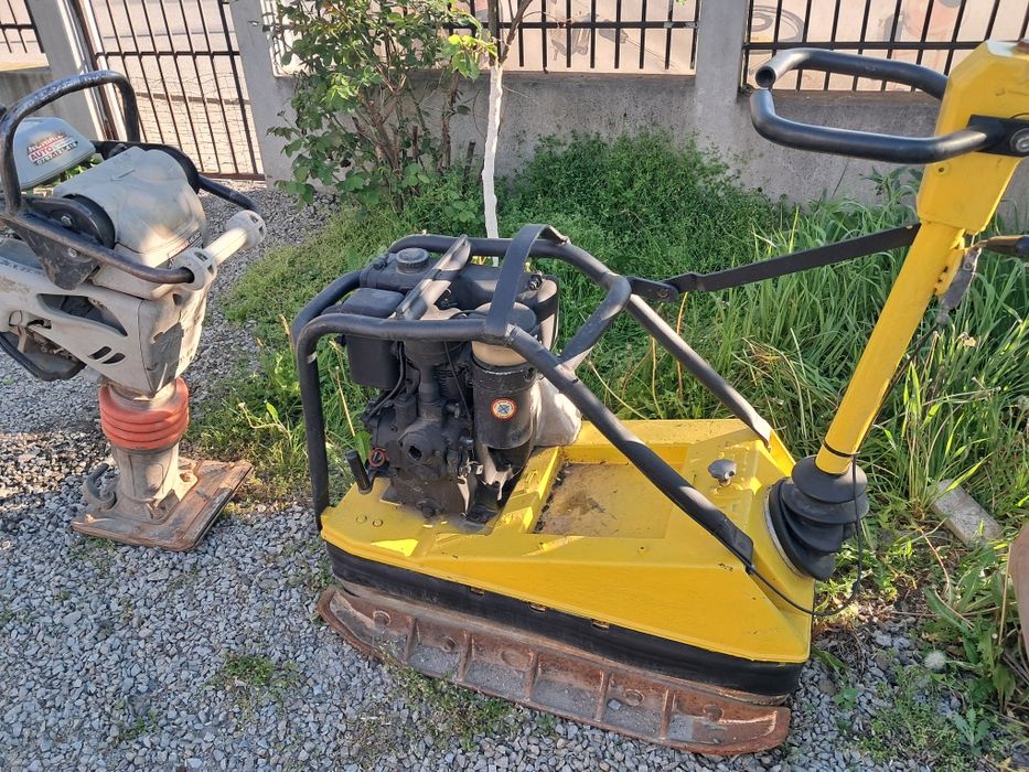 Vand placa compactoare 350kg Vibrator beton talpa vibranta mai compactor Cilindru generator trifazic betoniera drujba taiat lemnAsfaltPicamerDemolator