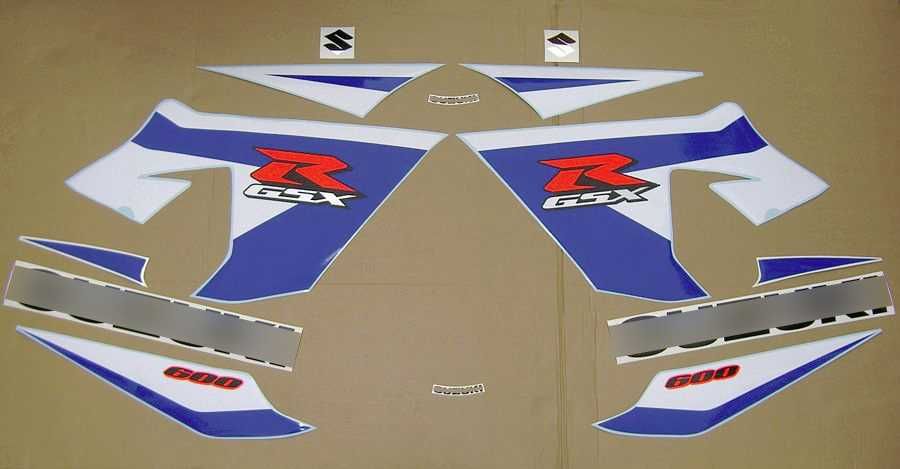 Стикери Сузуки 600 GSXR 2004г.-2005г. лепенки Suzuki GSX-R к4 к5 k4 k5