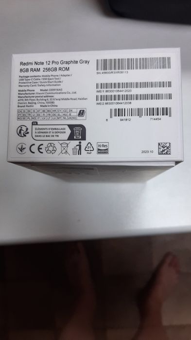 Redmi note 12 pro256gb