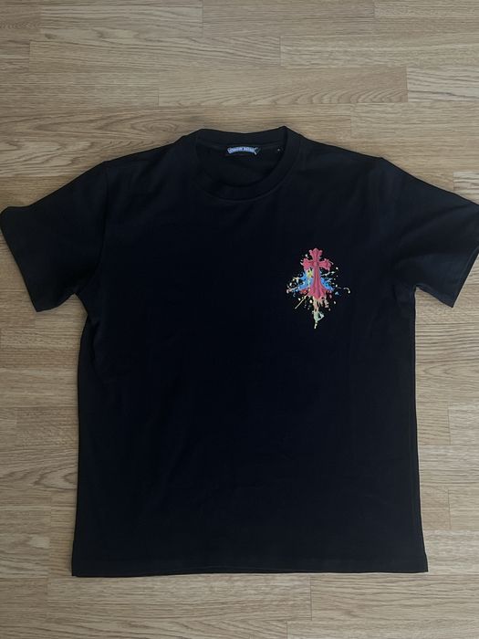 Chrome Hearts Tricou Multicolor Cross, Marime S