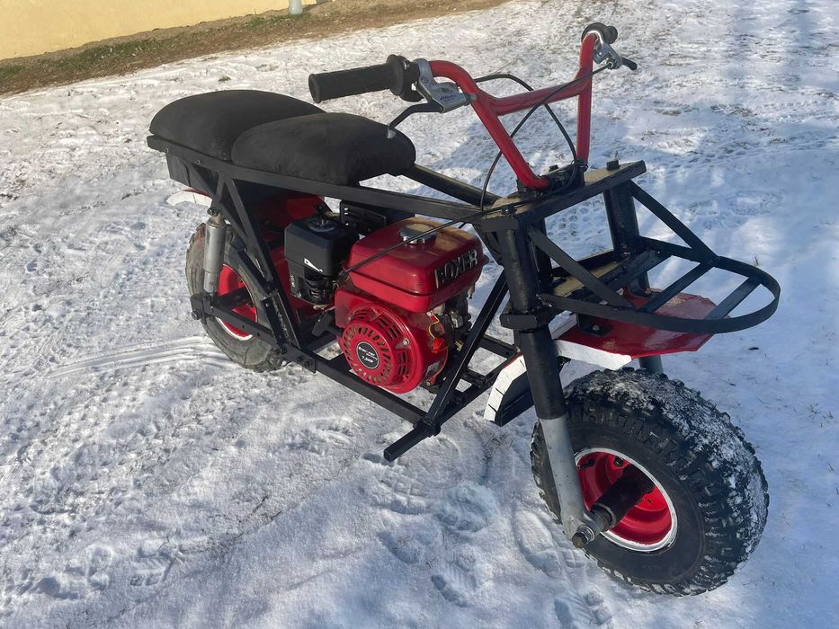 SCUTER Vehicol - Utilitar - Artizanal cu remorcuta.