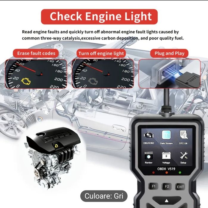 Tester OBD II . Produs hobby