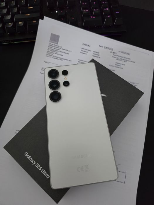 Samsung s25 ultra  512gb GARANTIE alb