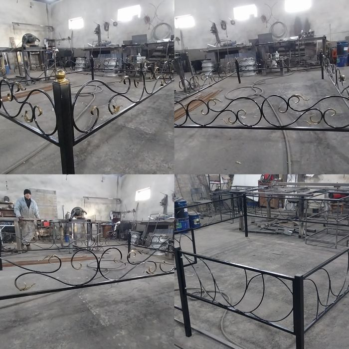 Оградки ритуальные.