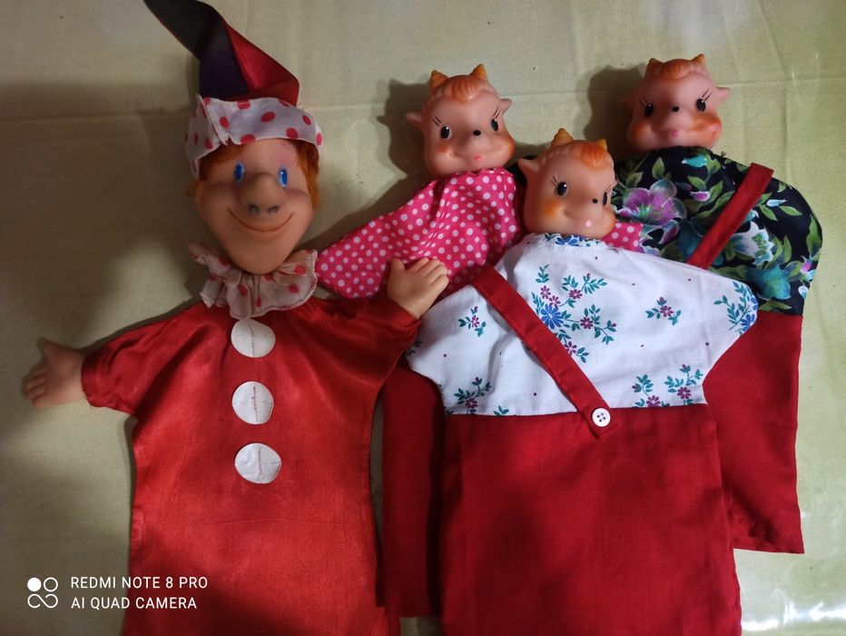 Пупсы СССР и резиновые игрушки