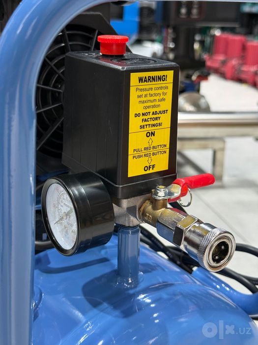 Бесшумный воздушный компрессор 30л / Kompressor ovozsiz 30L 200L/min