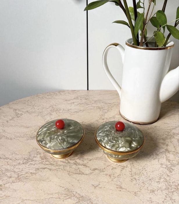 Пудреница советская винтаж