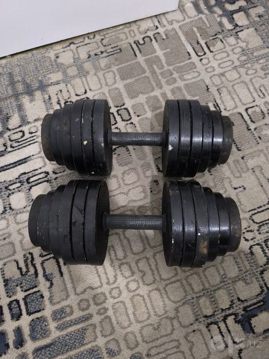 Gantellar 25+25=50 kg sotiladi