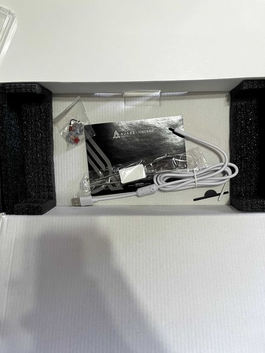 Механична Клавиатура Ajazz AK820 - Геймърска Механична Клавиатура - Червени Суитчове - Red Switches Gaming Keyboard - Чисто Нова!